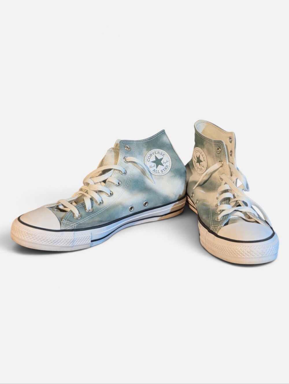 Converse Chuck Taylor All Star High Top Sneakers - Gray/White